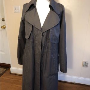 Beautiful Grey Trench Coat!